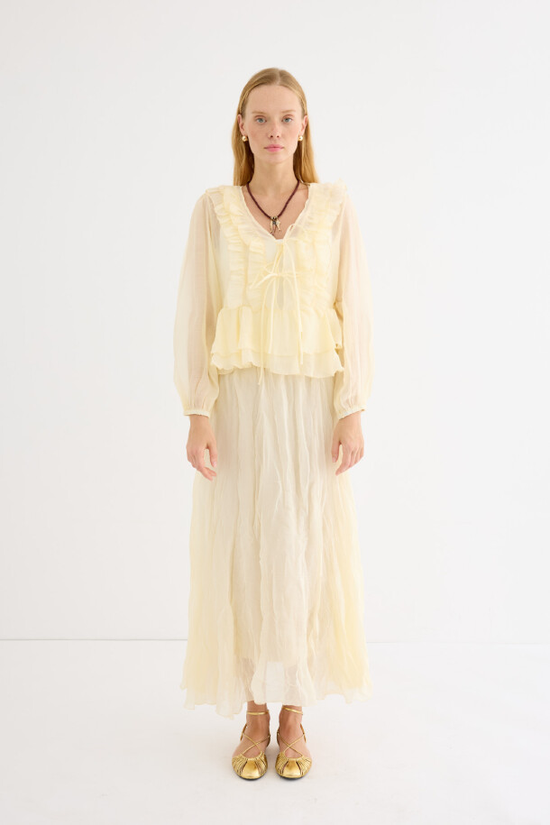 Crush Princess Etek Soft Sarı - EMNORA