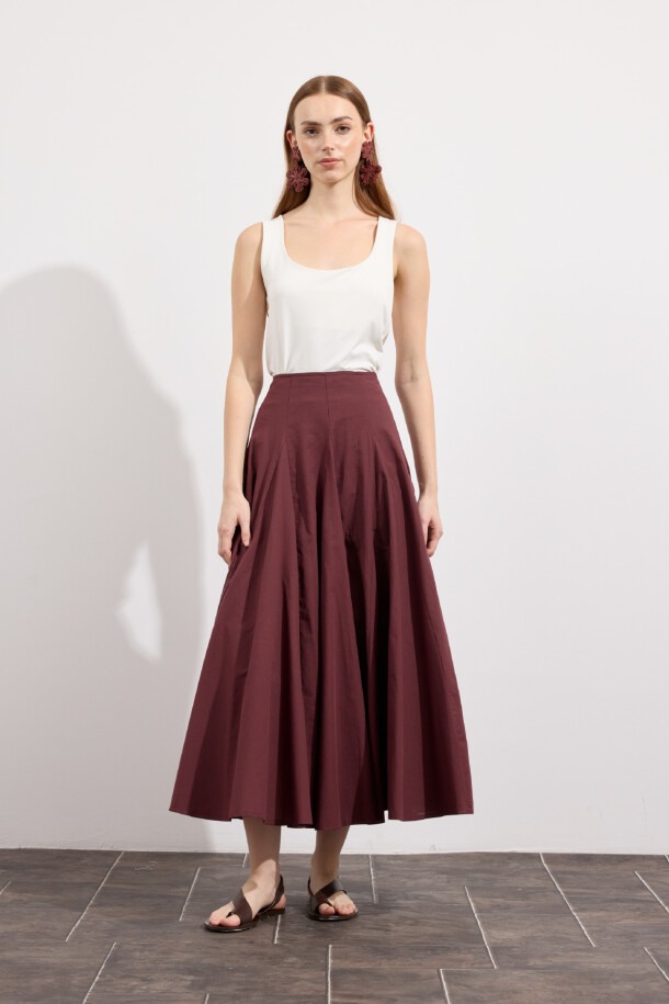 Godeli Vual Etek Bordo - EMNORA