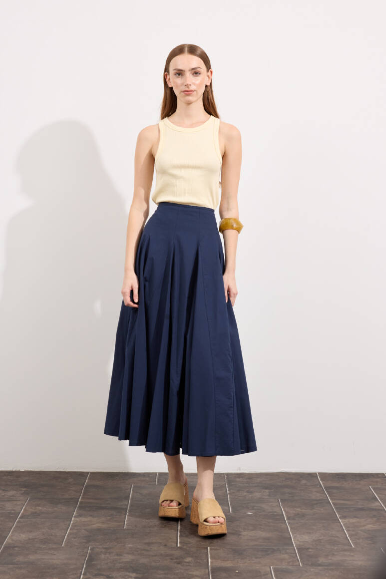 Godeli Vual Etek Lacivert - EMNORA