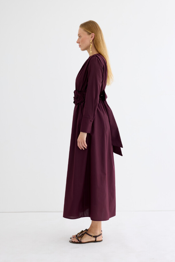 Hera Elbise Burgonya - 8