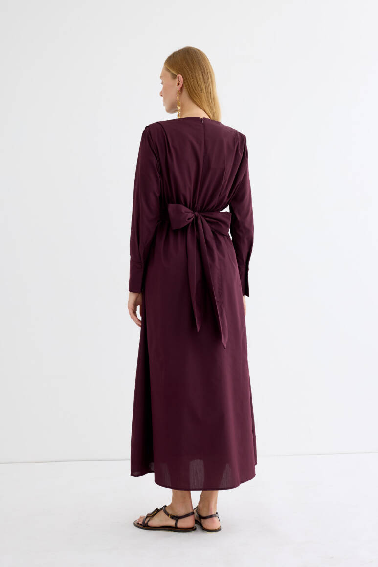 Hera Elbise Burgonya - 9