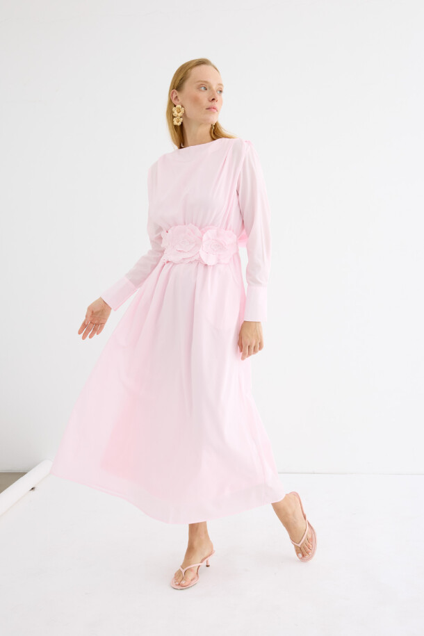 Hera Elbise Soft Pembe - 2