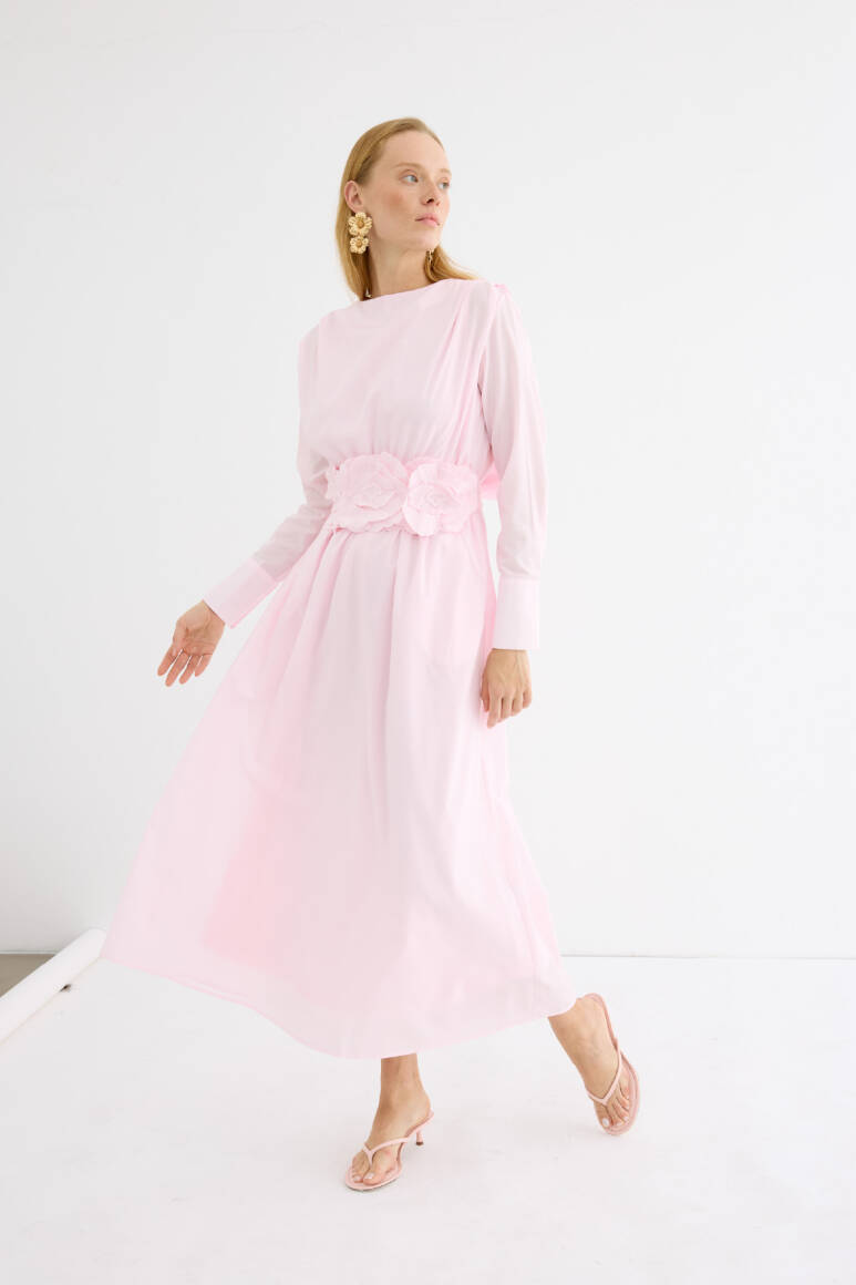 Hera Elbise Soft Pembe - 2