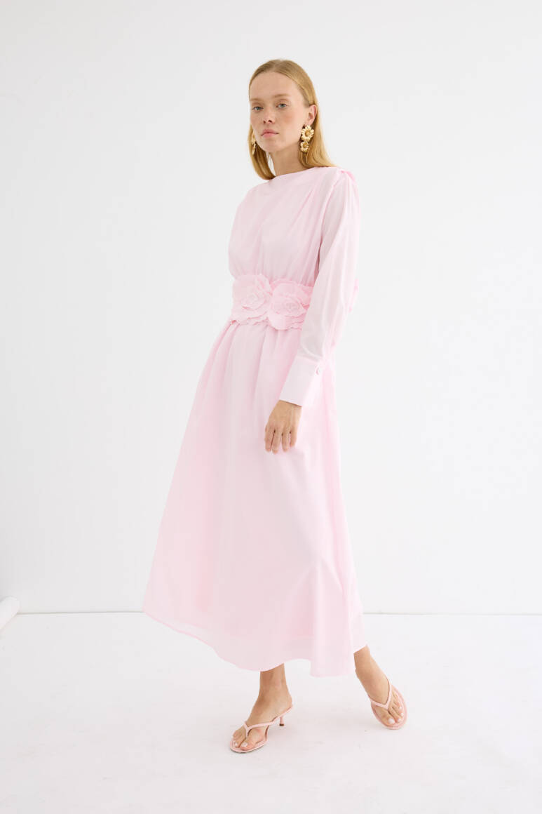 Hera Elbise Soft Pembe - 4