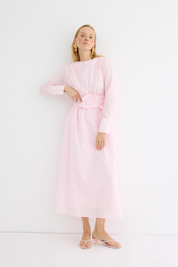 Hera Elbise Soft Pembe - 5