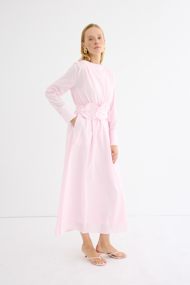 Hera Elbise Soft Pembe - 3