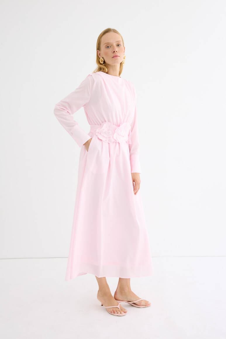 Hera Elbise Soft Pembe - 3