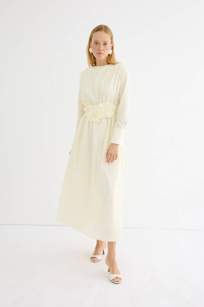 Hera Elbise Soft Sarı - 11