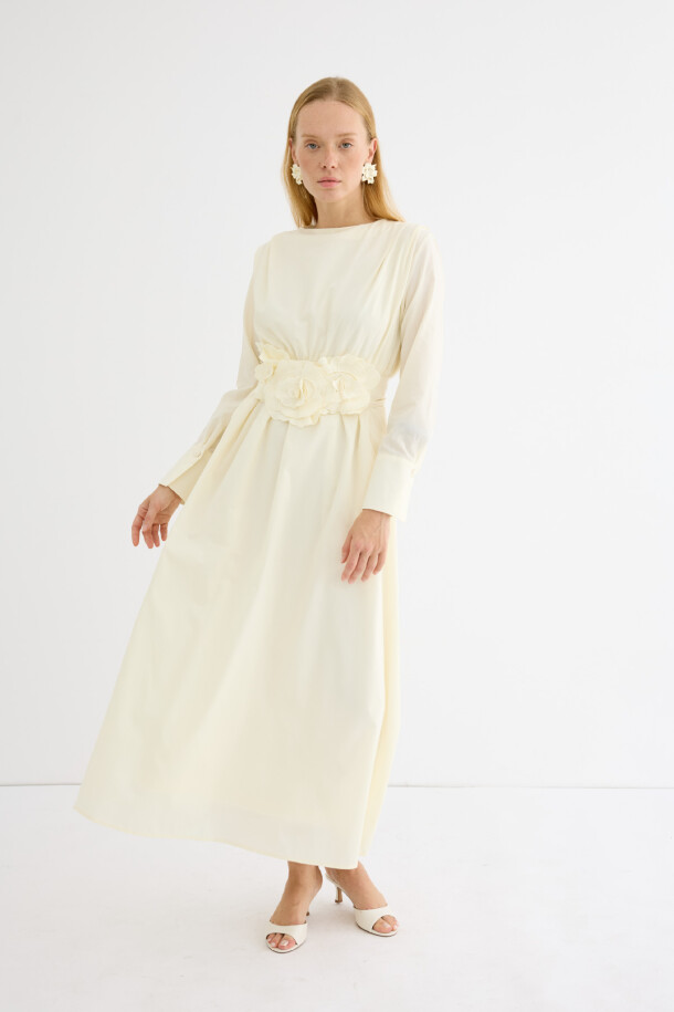 Hera Elbise Soft Sarı - 2