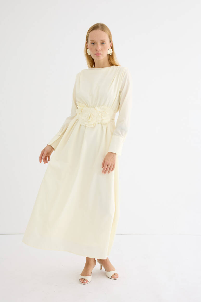 Hera Elbise Soft Sarı - 2