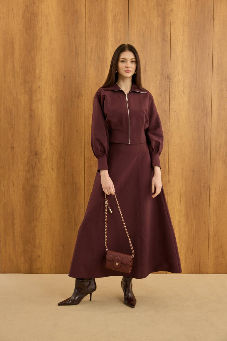 Liva Fularlı Takım Burgonya - 6