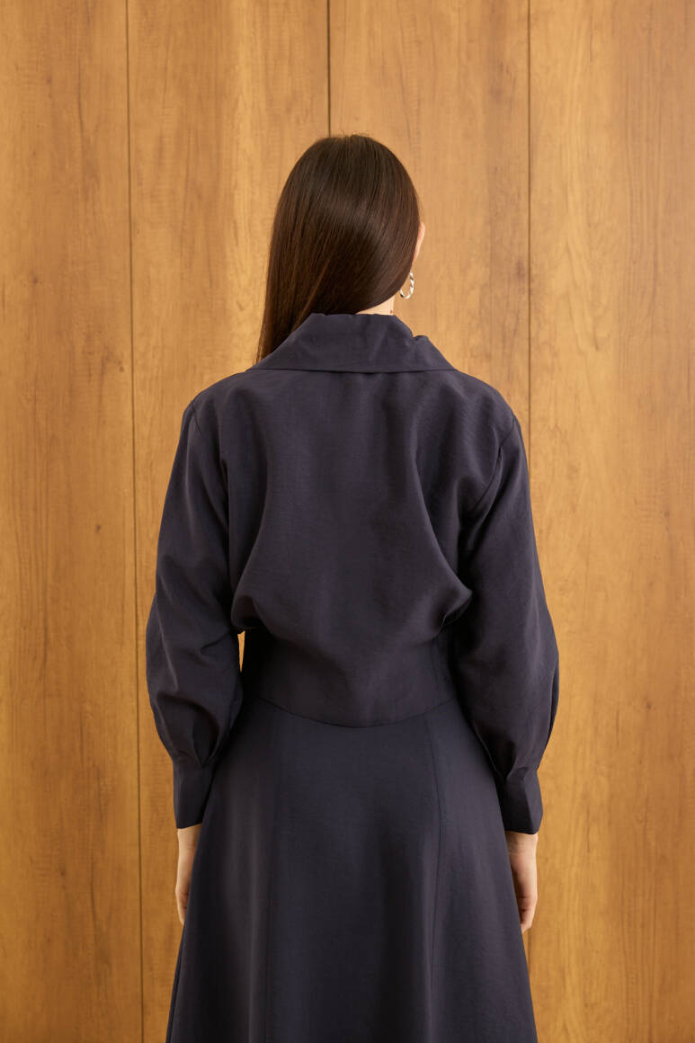 Liva Fularlı Takım Lacivert - 11