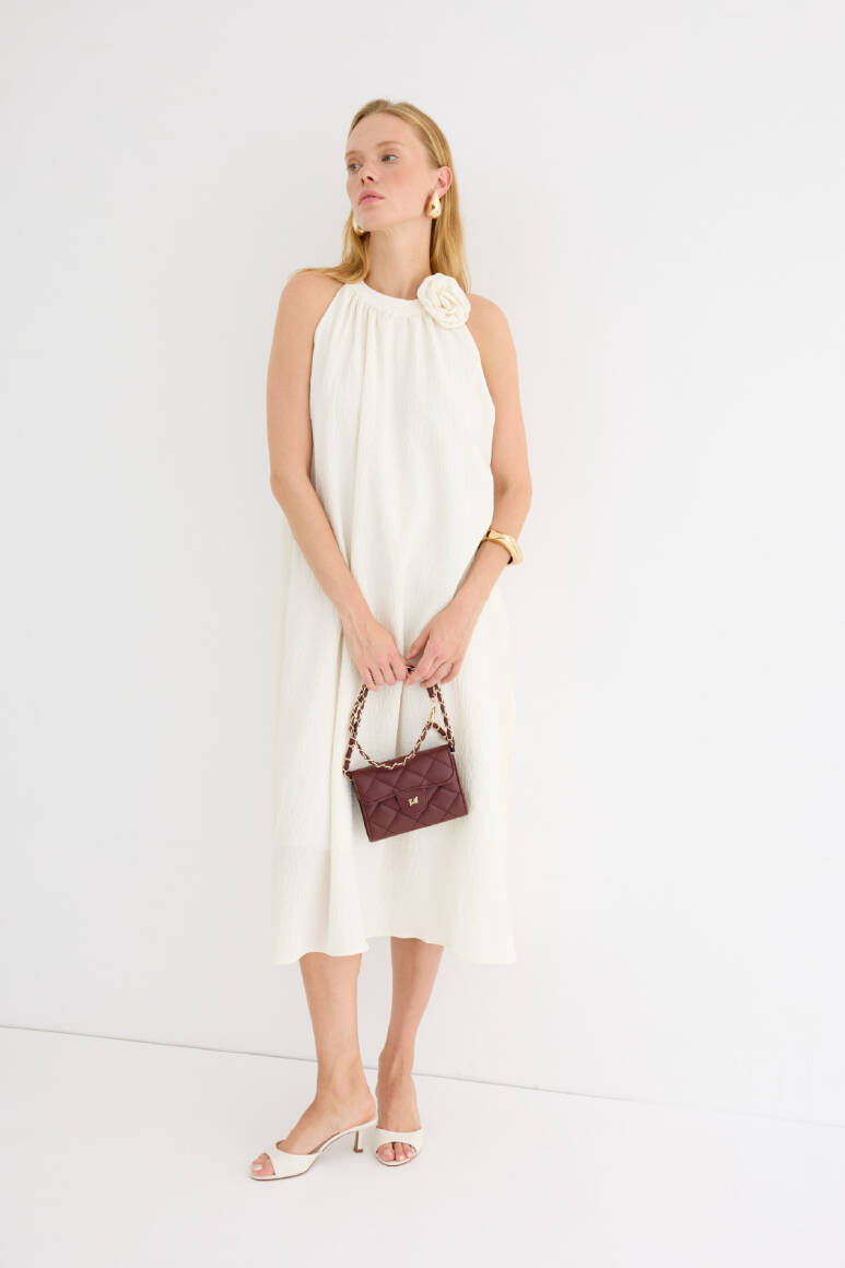 Mila Çanta Bordo - 5