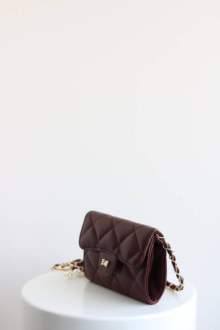 Mila Çanta Bordo - 8