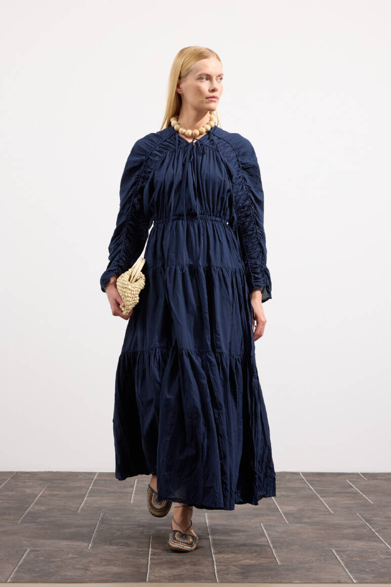 Mio Vual Elbise Lacivert - 2