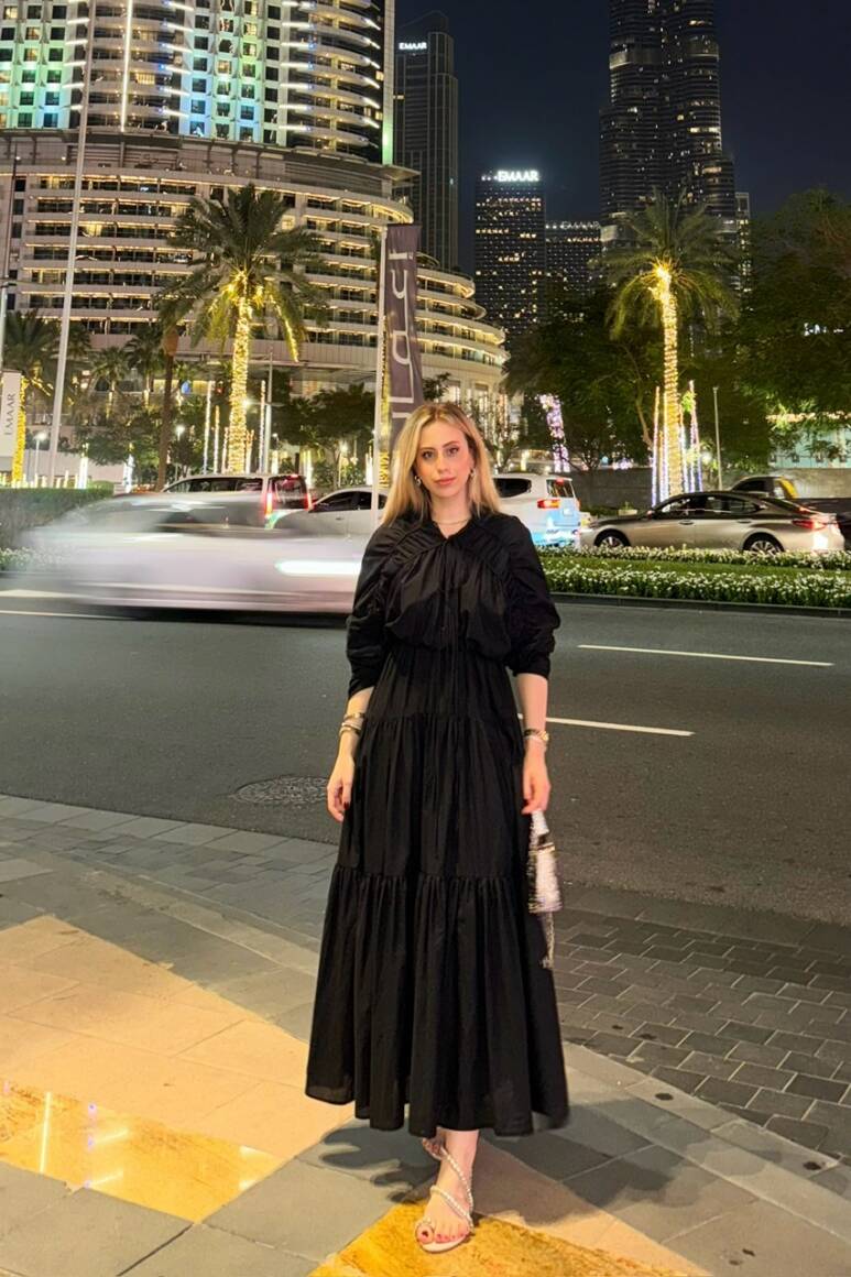 Mio Vual Elbise Siyah - 11