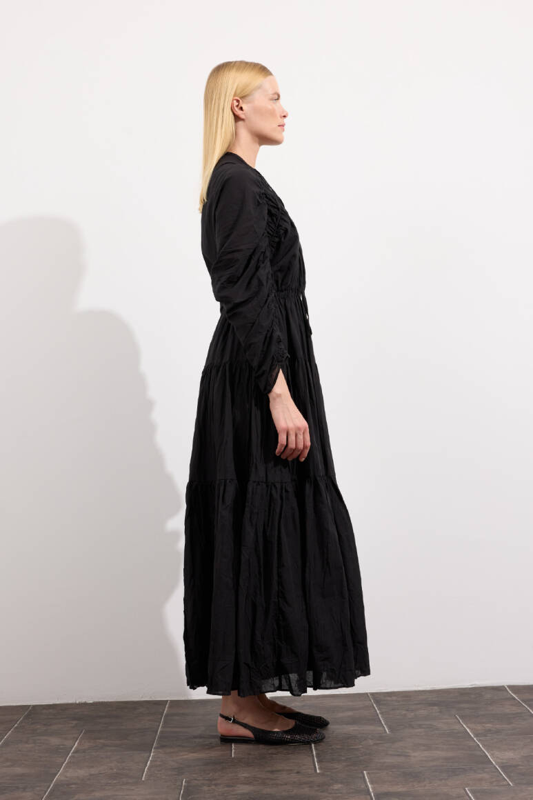 Mio Vual Elbise Siyah - 3