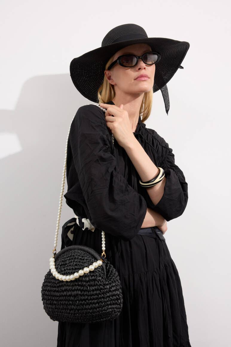 Mio Vual Elbise Siyah - 7