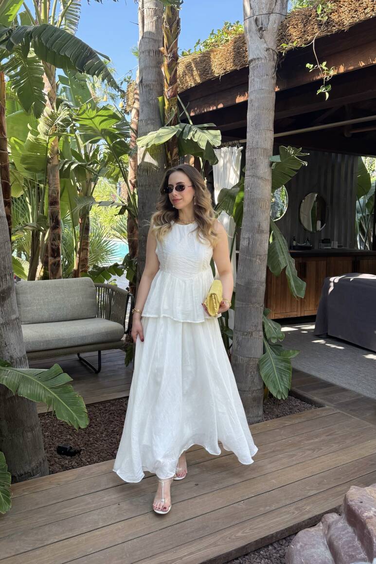 Miranda Etekli Takım Beyaz - 20