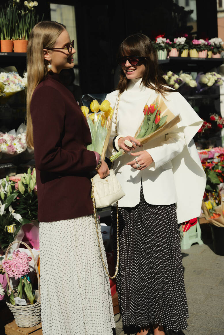 Pelerin Detaylı Blazer Ceket Beyaz - 3