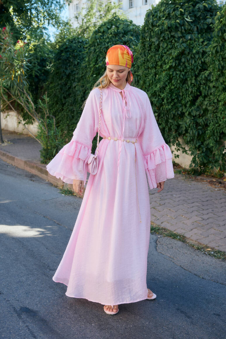 Princess Elbise Soft Pembe - EMNORA