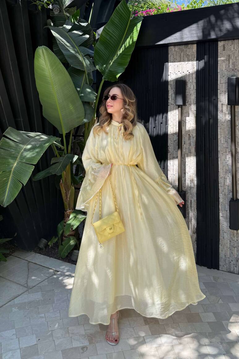 Princess Elbise Soft Sarı - 12